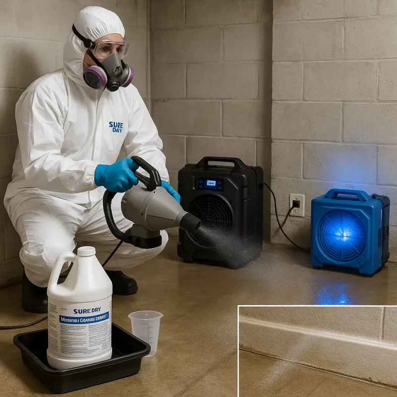 Sanitization and Odor Removal process in Moore Haven, FL